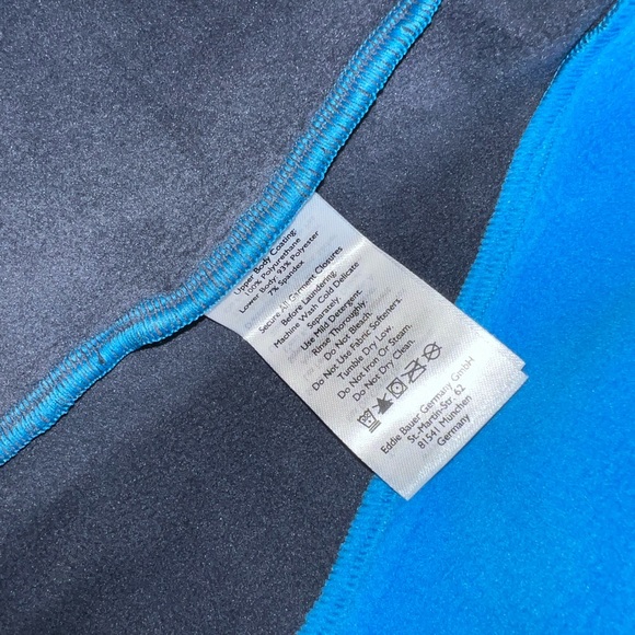 NEW Men’s Eddie Bauer x Homme Femme Collab Fleece Outback Blue Hoodie Jacket NWT - Picture 10 of 14